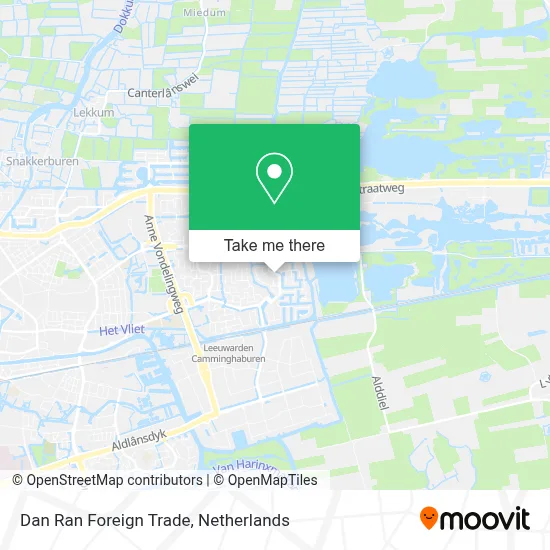 Dan Ran Foreign Trade map