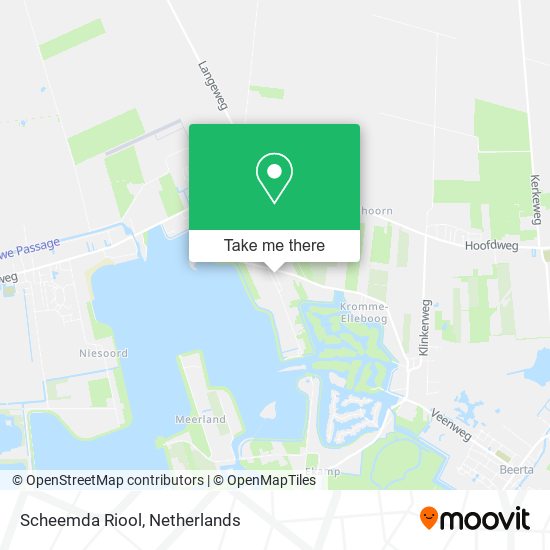 Scheemda Riool map