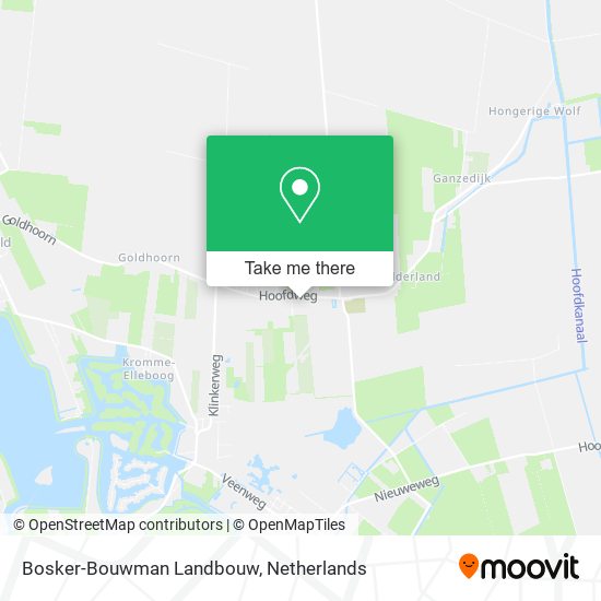 Bosker-Bouwman Landbouw map