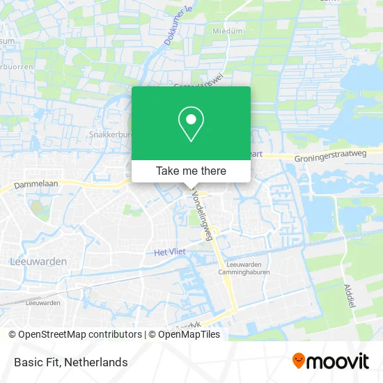 Basic Fit map