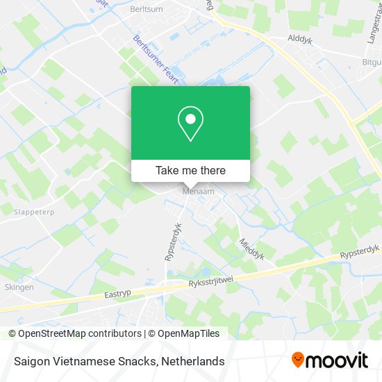 Saigon Vietnamese Snacks map