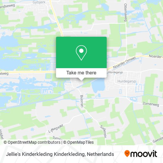 Jellie's Kinderkleding Kinderkleding map