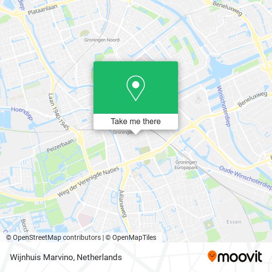 Wijnhuis Marvino map