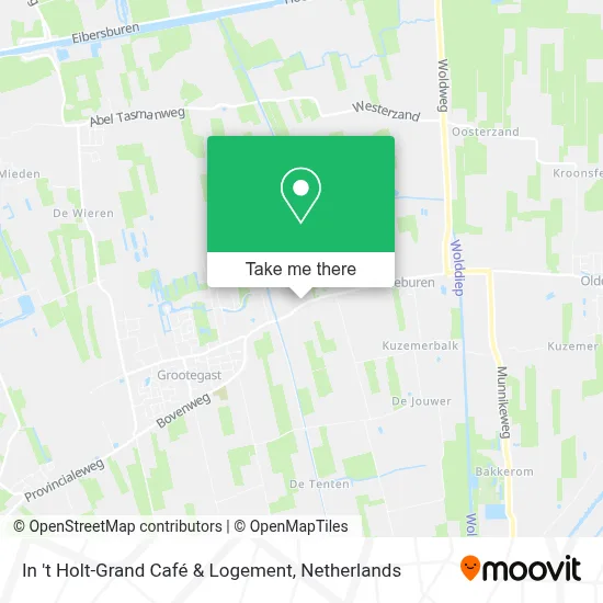 In 't Holt-Grand Café & Logement map