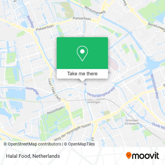 Halal Food map