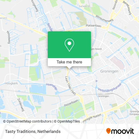 Tasty Traditions map