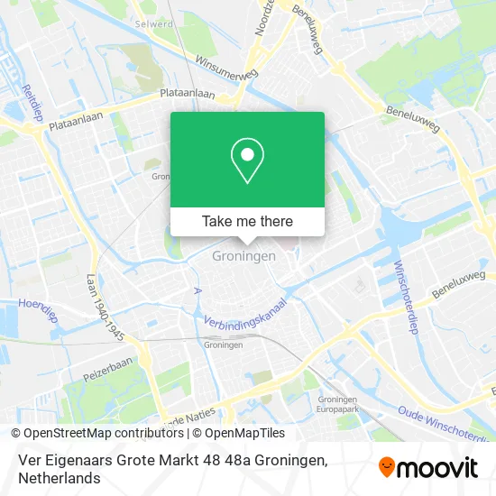 Ver Eigenaars Grote Markt 48 48a Groningen map