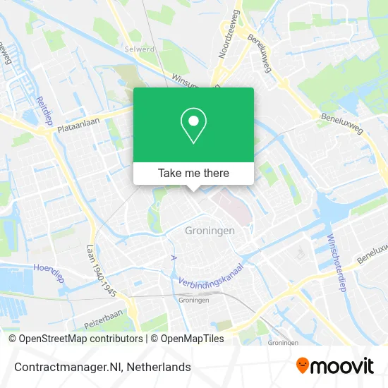 Contractmanager.Nl map