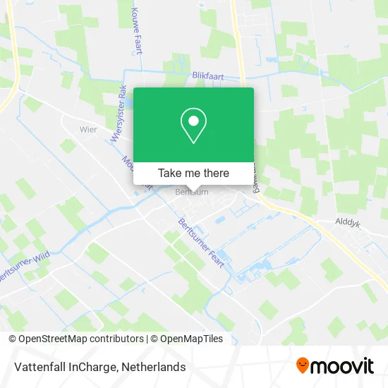 Vattenfall InCharge map