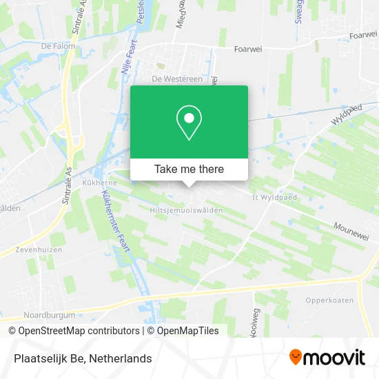 Plaatselijk Be map