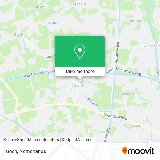 Geen map