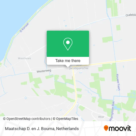 Maatschap D. en J. Bouma map