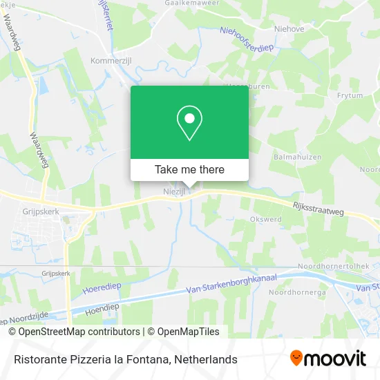 Ristorante Pizzeria la Fontana map