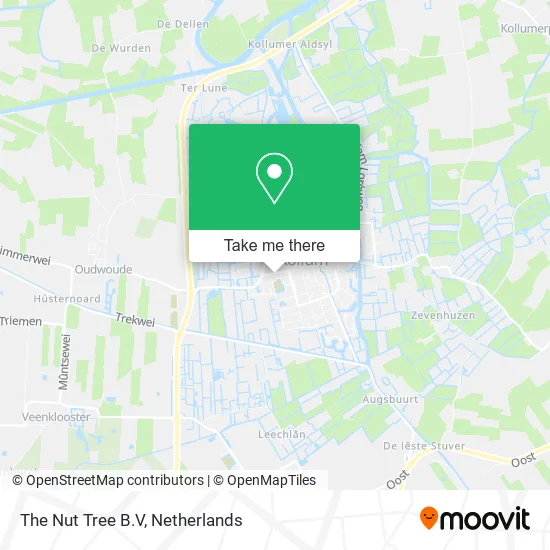 The Nut Tree B.V map