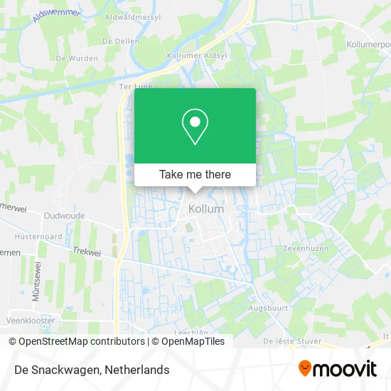De Snackwagen map