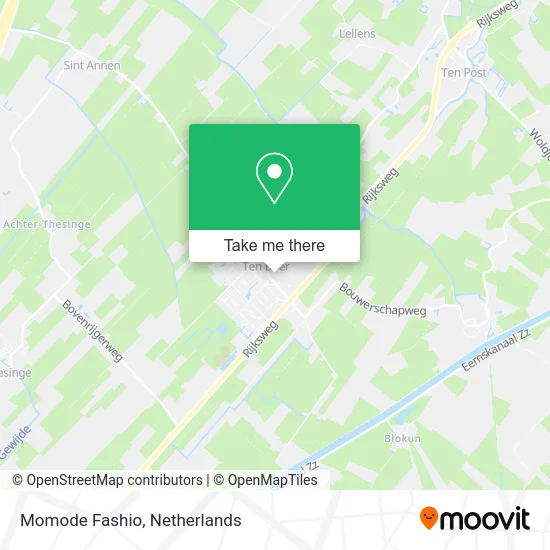 Momode Fashio map