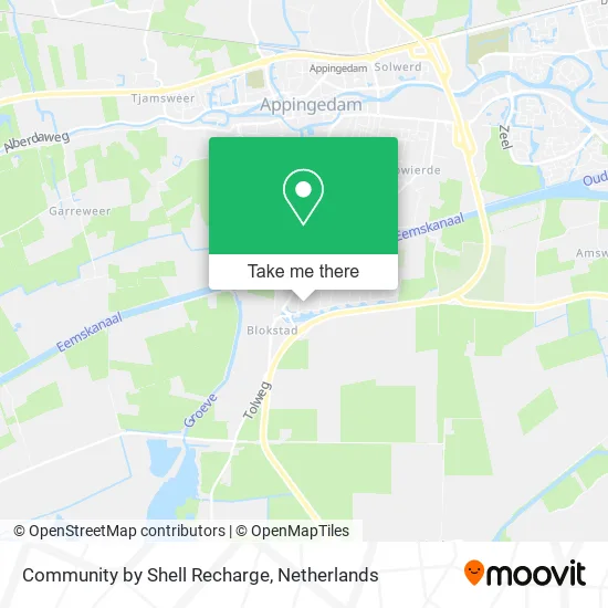 Community by Shell Recharge map