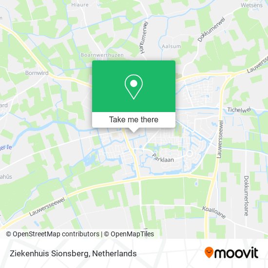 Ziekenhuis Sionsberg map