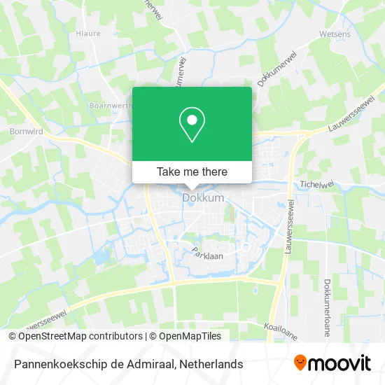 Pannenkoekschip de Admiraal map