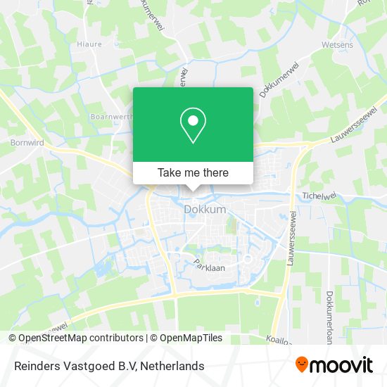 Reinders Vastgoed B.V map