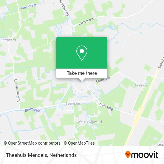 Theehuis Mendels map