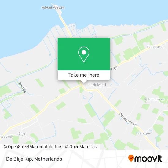 De Blije Kip map