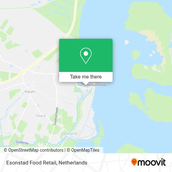 Esonstad Food Retail map