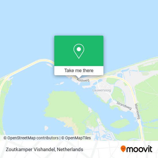 Zoutkamper Vishandel map