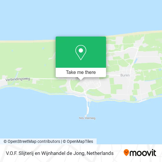 V.O.F. Slijterij en Wijnhandel de Jong map