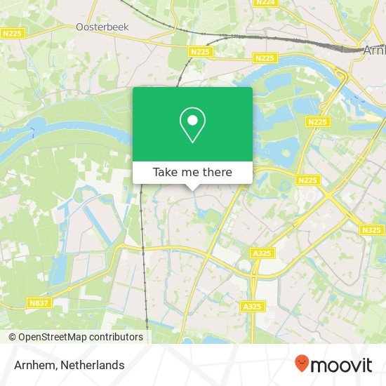 Arnhem map