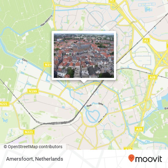 Amersfoort map