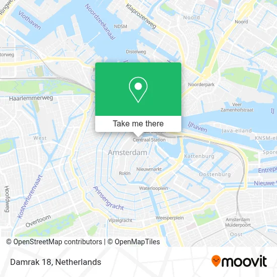 Damrak 18 map