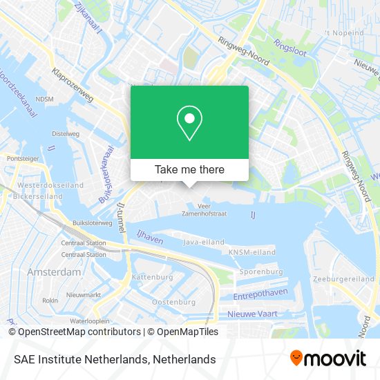 SAE Institute Netherlands map