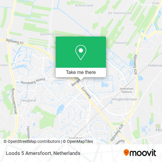 Loods 5 Amersfoort map
