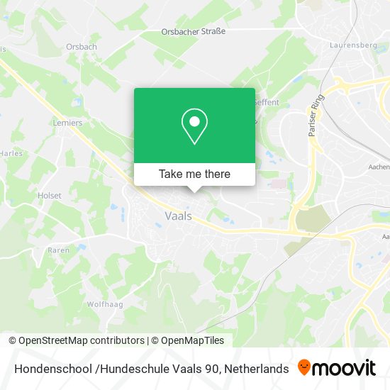 Hondenschool /Hundeschule Vaals 90 map