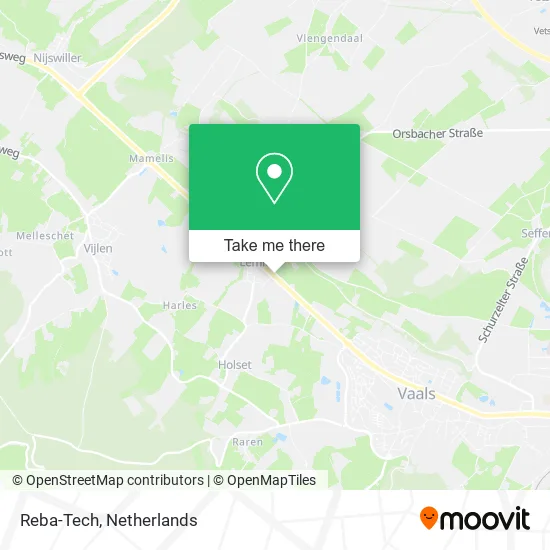 Reba-Tech map