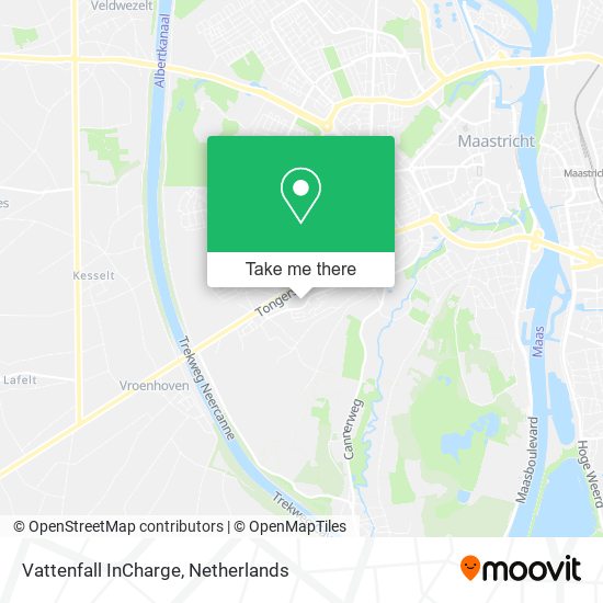 Vattenfall InCharge map