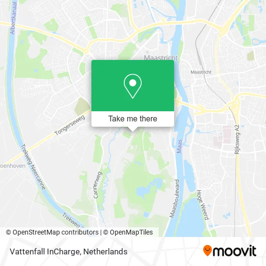 Vattenfall InCharge map