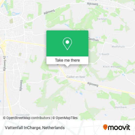 Vattenfall InCharge map