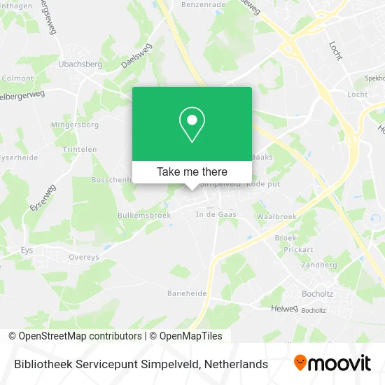 Bibliotheek Servicepunt Simpelveld map