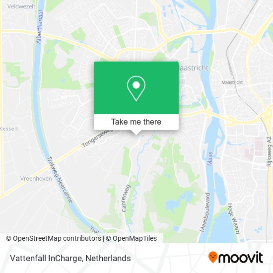 Vattenfall InCharge map