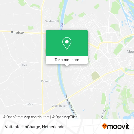 Vattenfall InCharge map