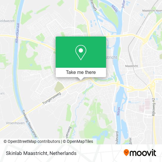 Skinlab Maastricht map