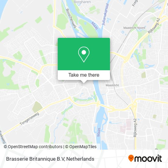 Brasserie Britannique B.V map