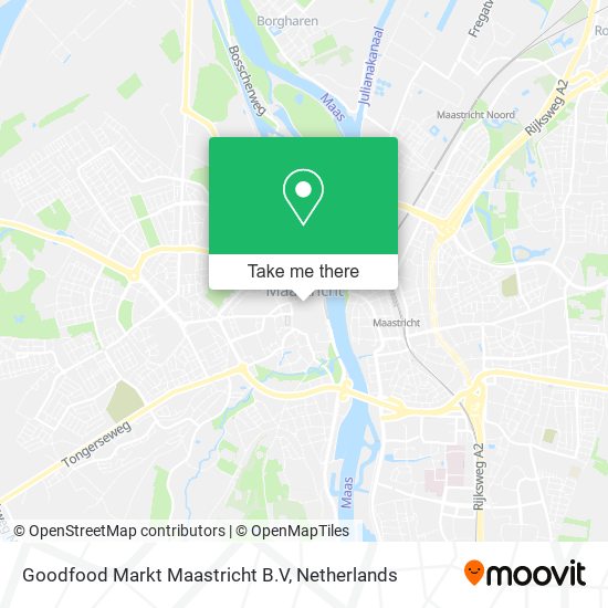 Goodfood Markt Maastricht B.V map
