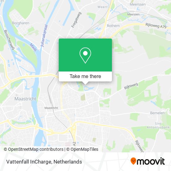 Vattenfall InCharge map