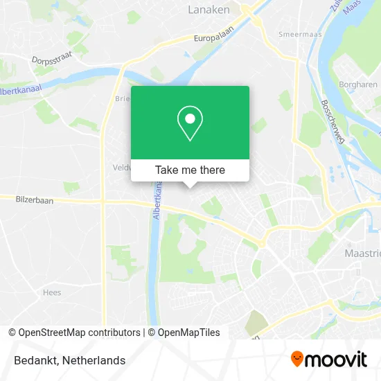 Bedankt map