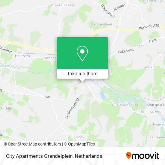 City Apartments Grendelplein map