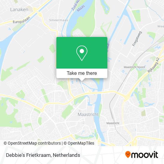 Debbie's Frietkraam map