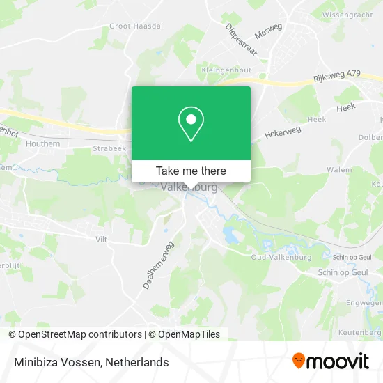 Minibiza Vossen map